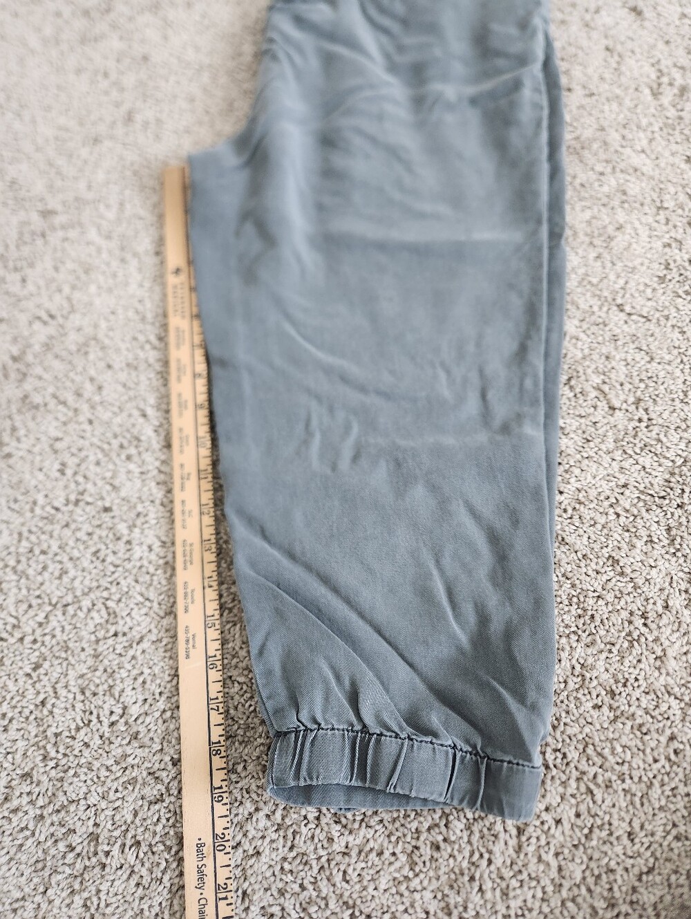 Free People Cool & Clean Harem Cropped Trouser Size 12 - Picture 8 of 8